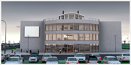 3D-Animation für Präsentation Werbestrategie Point of sale/ Projekt LED2AD GmbH 